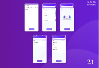 To Do List screenshots arranged in the Figma portfolio board